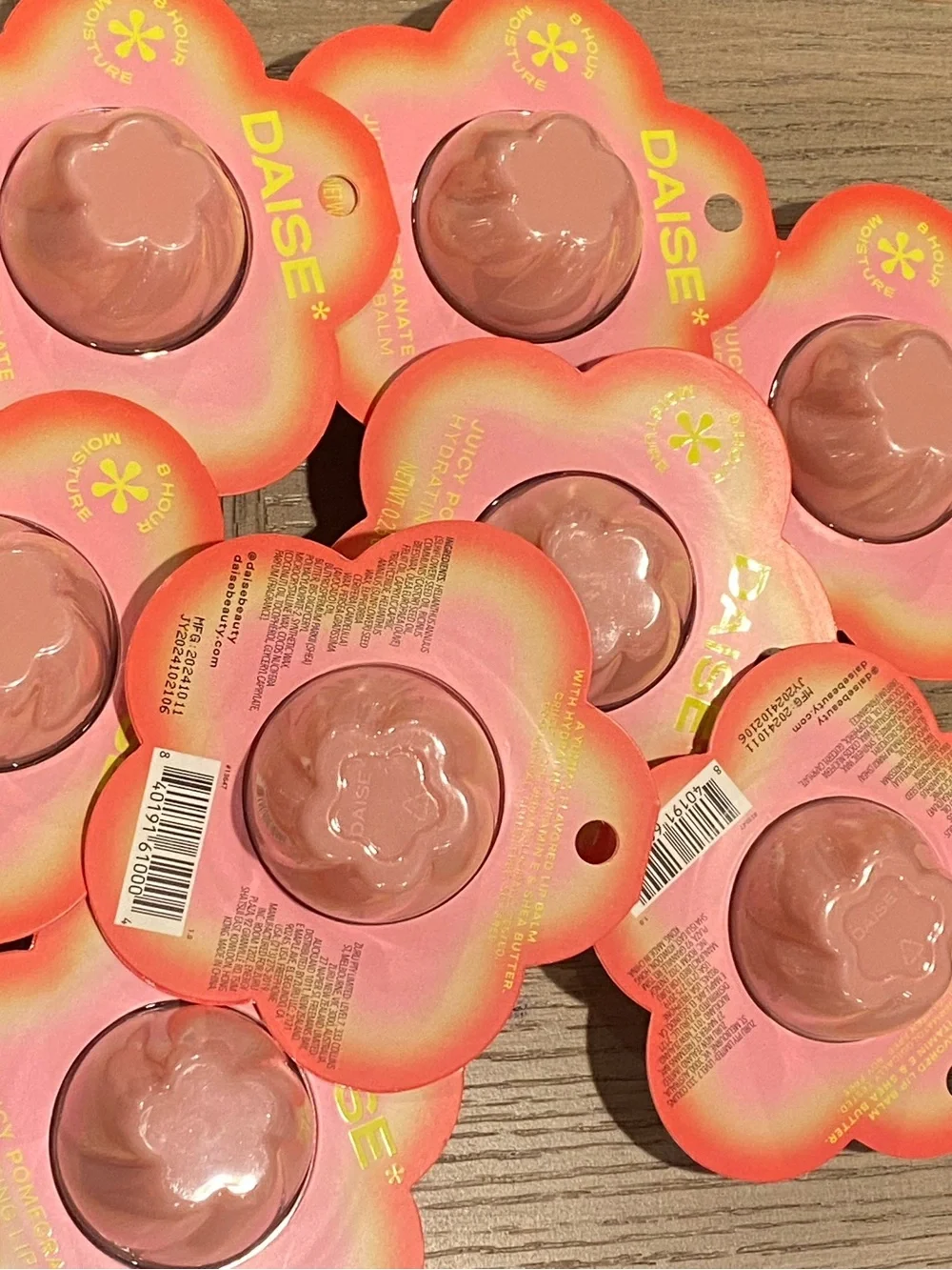 DAISE Juicy Pomegranate Hydrating Lip Balm 2 pieces